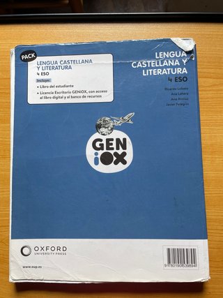 Lengua castellana y literatura Geniox