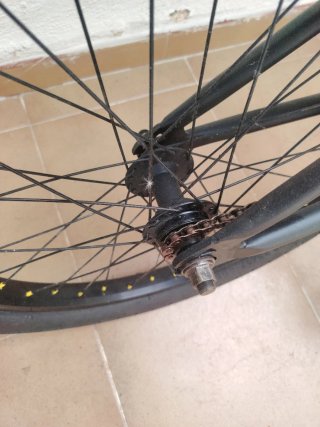 Bicicleta BMX Negra 20