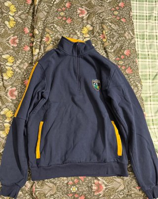 Sudadera Colegio Caude Azul y Amarillo