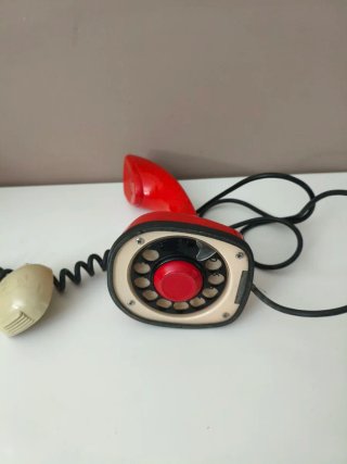 Ericofon Ericsson - Telefono Vintage Rosso