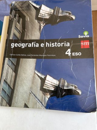 Geografía e Historia : 4o ESO Savia