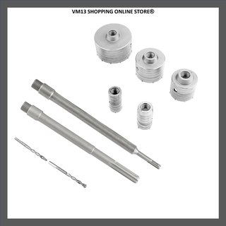KIT FRESE A TAZZA 9 PZ DA  30 40 65 80 100 MM