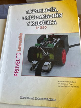Tecnología, programación y robótica 3o E.S.O.