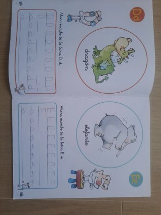 Aprende a escribir con tus amigas las letras di...