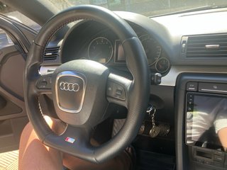 Volante Audi A4 B7 Multifunción achatado cuero