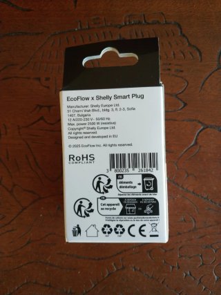 EcoFlow x Shelly Smart Plug Wifi