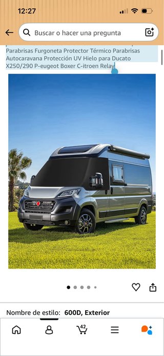 Funda Parabrisas Ducato X250/290 Protector Térmico