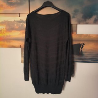 Maglione Wallis Donna Taglia 46 Nero Leggero