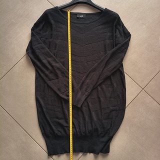 Maglione Wallis Donna Taglia 46 Nero Leggero