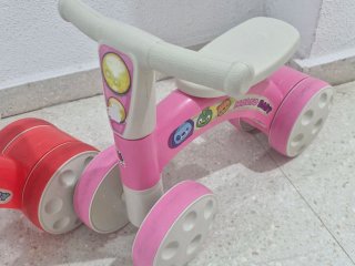 Motos Molto para niños rojo y rosa