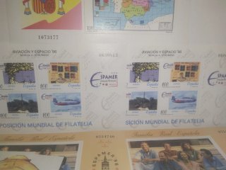 Lote Sellos España bloque  Correlativos