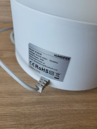 Humidificador Aire Ultrasónico 4L