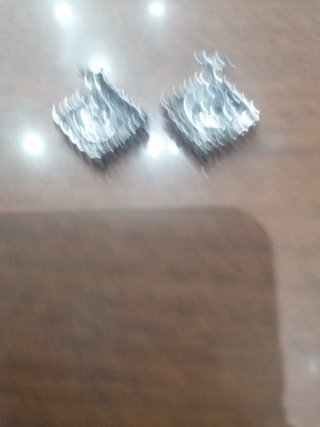 Pendientes Oro Blanco 18kt Topacios y Brillantes