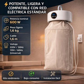 Secadora de Ropa Portátil Eléctrica NUEVA