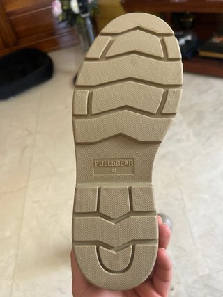 Botas Pull&Bear Beige Talla 42