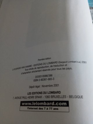 Lote de 4 tomes Thorgal  N° 24-25-26-27