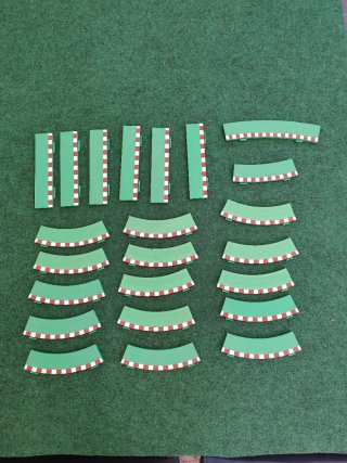 Lote pianos Scalextric 3D