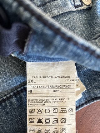 Pantalón vaquero Benetton niño