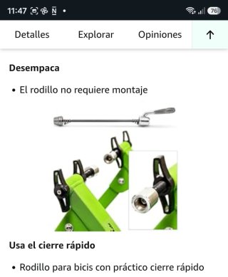 PRECINTADO Rodillo de bicicleta