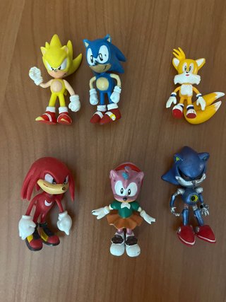 Figuras Sonic y amigos