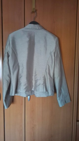 Conjunto fiesta traje y blusa dorado