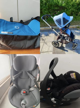 Lote Bugaboo/Besafe Carrito y Sillas Bebé