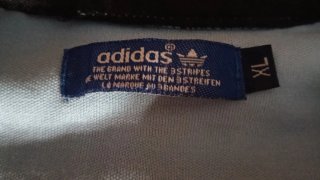 Sudadera Adidas Retro Azul y Negra