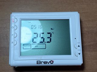 Cronotermostato Digitale Bravo Wireless