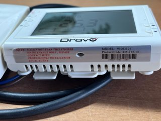 Cronotermostato Digitale Bravo Wireless