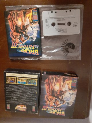 Back to the Future Part III commodore 64 completo