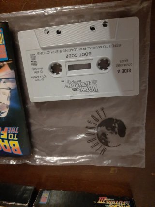 Back to the Future Part III commodore 64 completo