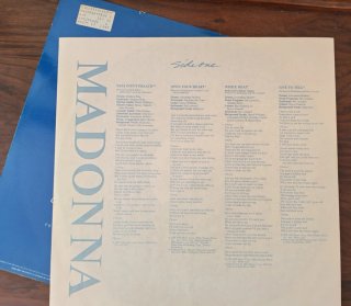 Disco Madonna True Blue (1986)