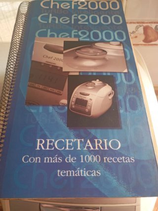Robot Cocina Chef 2000 + Libros Recetas