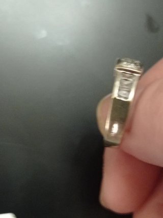 Anillo Oro Blanco 18k