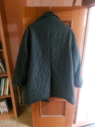 Chaquetón negro mujer