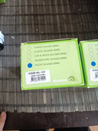 3 Indicadores de Nivel Agua IGauge 12V