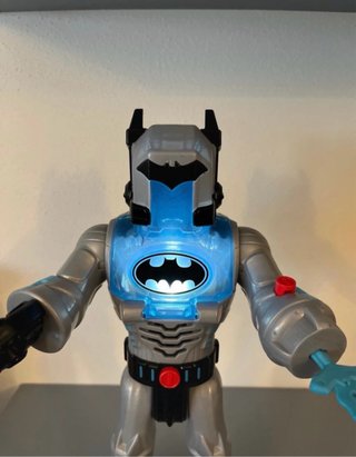 Robot Batman 30 cm + Mini Figura
