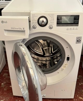 LAVADORA LG DIRECT DRIVE DE 12 KILOS