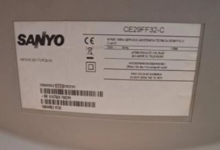 Televisor Sanyo 29 Gris