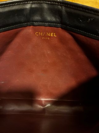 Pochette Chanel Matelassé Nera Pelle agnello