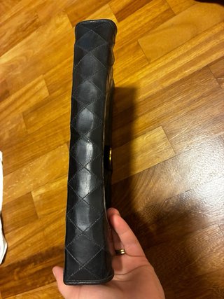 Pochette Chanel Matelassé Nera Pelle agnello