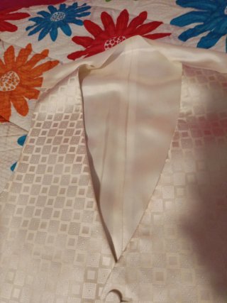 Chaleco de traje de ceremonia dorado