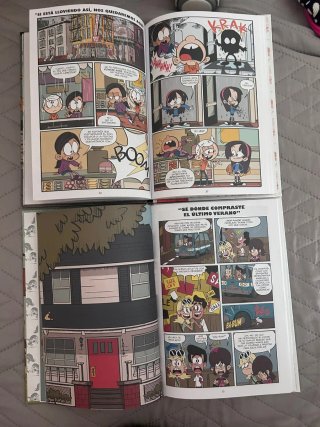 Libros de una casa de locos:comics 8 y 9
