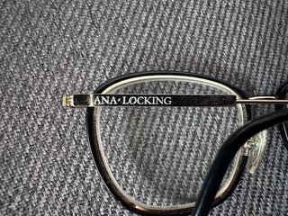 Gafas de vista Ana Locking negras y plateadas