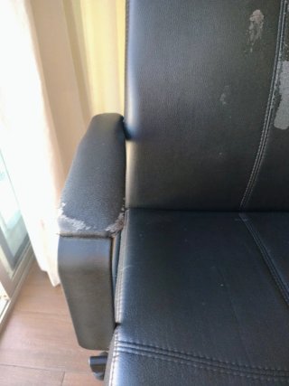 Silla de oficina negra