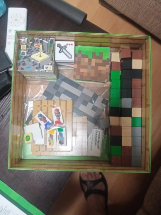 Minecraft Builders & Biomes Juego de Mesa