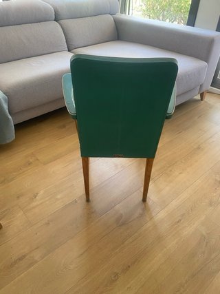 Silla vintage verde