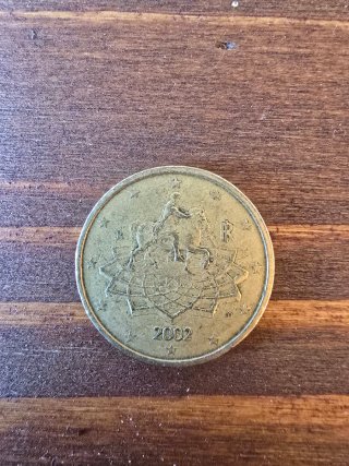 Moneta 50 Centesimi mezzaluna