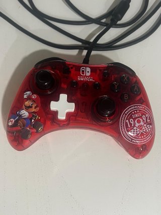 Mando Nintendo Switch Mario Kart Rojo