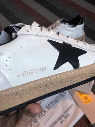 Golden Goose Sneakers Blancas y Negras 42